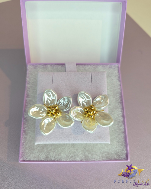 【値下中】willfully pearl camisole set flower Flower Pearl – purpleskyjewelry